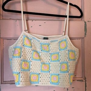 WildFable Knitted Crop Top